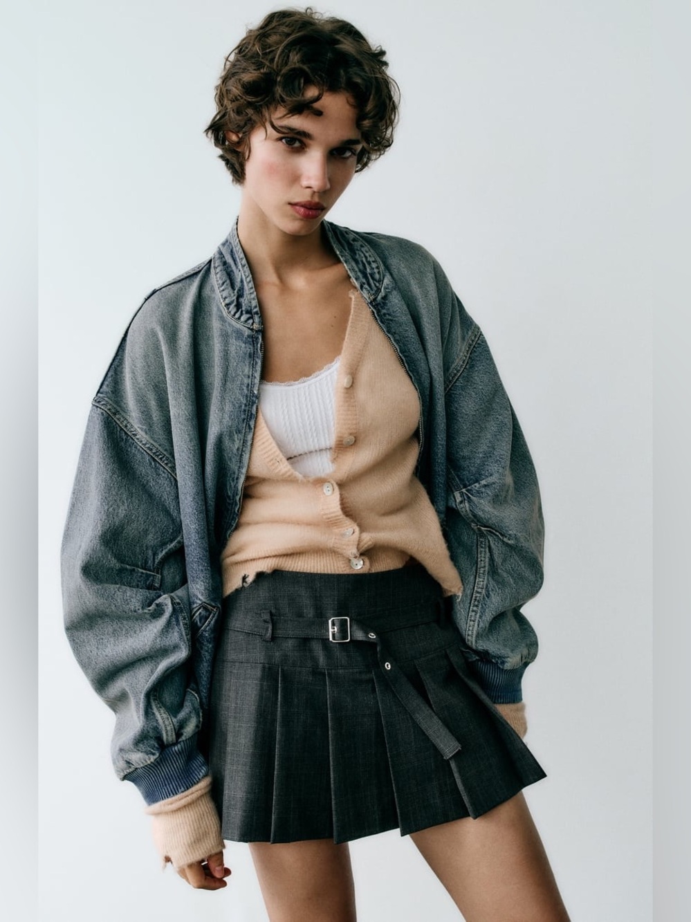 Zara Grey Skirt